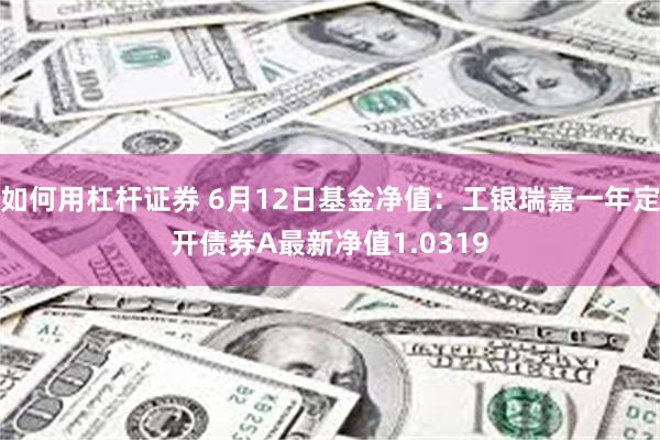 如何用杠杆证券 6月12日基金净值：工银瑞嘉一年定开债券A最新净值1.0319