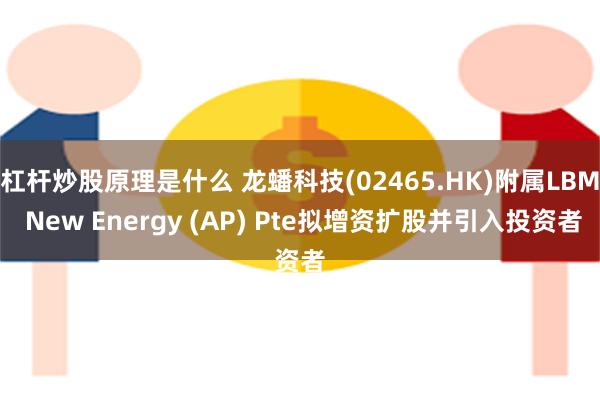 杠杆炒股原理是什么 龙蟠科技(02465.HK)附属LBM New Energy (AP) Pte拟增资扩股并引入投资者