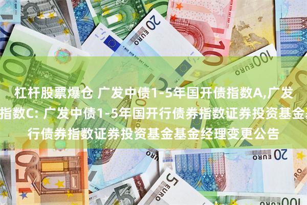 杠杆股票爆仓 广发中债1-5年国开债指数A,广发中债1-5年国开债指数C: 广发中债1-5年国开行债券指数证券投资基金基金经理变更公告